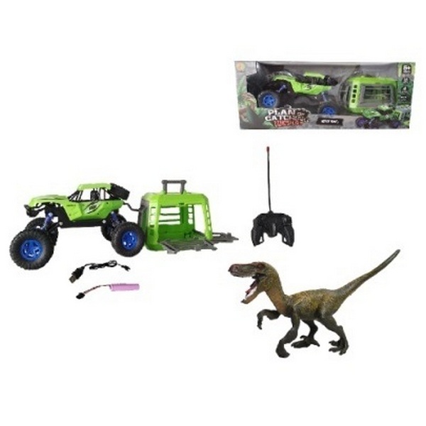 Игровой набор Машина с динозавром в клетке Plan of catching Dino