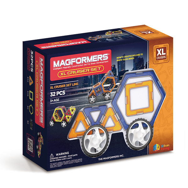 Магнитный конструктор Magformers XL Cruisers | Машины