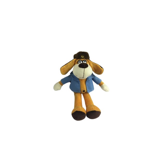 Мягкая игрушка Собака в голубом пиджаке Teddy 18 см