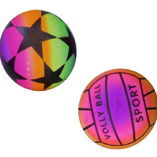 Разноцветный мяч 1Toy 23 см