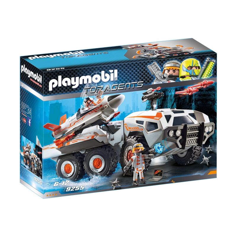 Конструктор Playmobil "Супер агенты. Боевой грузовик команды шпионов"