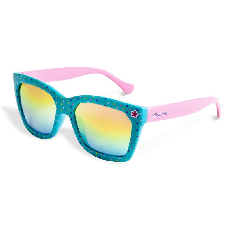 Детские солнцезащитные очки Martinelia Голубой горошек 