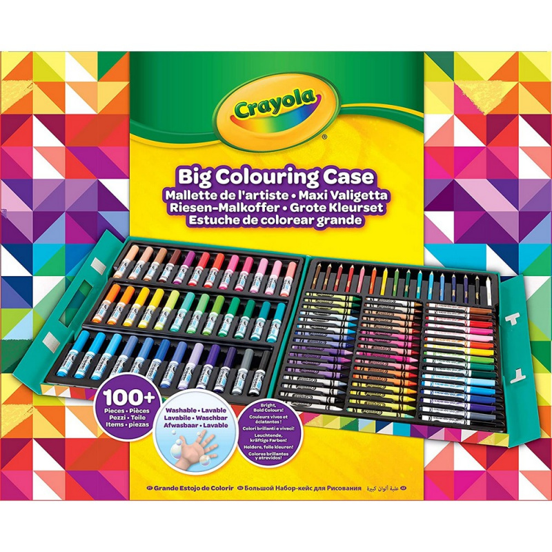 Большой набор-кейс для рисования Crayola