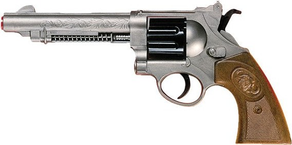 Пистолет с пульками Edison Western-Line West Colt, 28 см