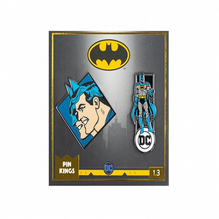 Значок Rubber Road Ltd Pin Kings DC Бэтмен 1.3 - набор из 2 штук