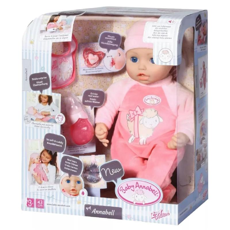 Кукла Baby Annabell Zapf Creation многофункциональная 43 см