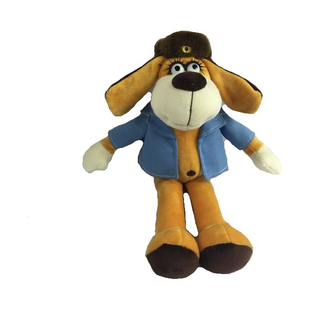Мягкая игрушка Собака в голубом пиджаке Teddy 15 см