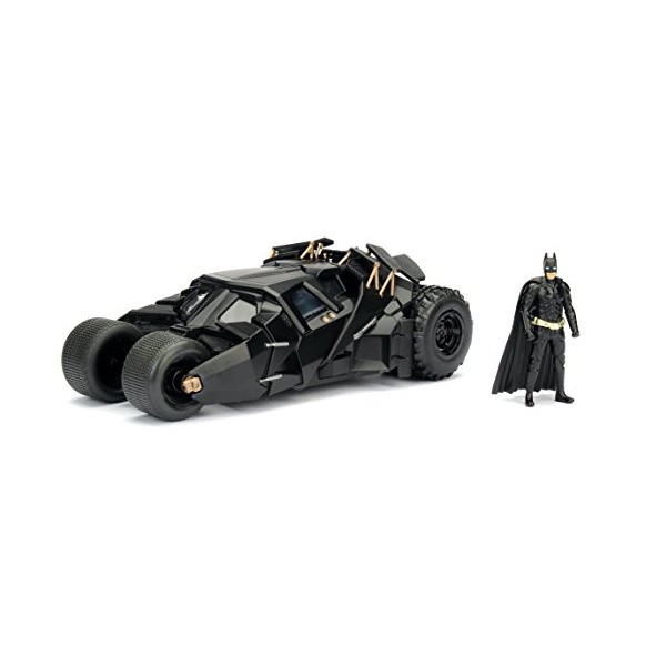 Набор машинка с фигуркой The Dark Knight Batmobile и Batman Jada Toys Batmobile