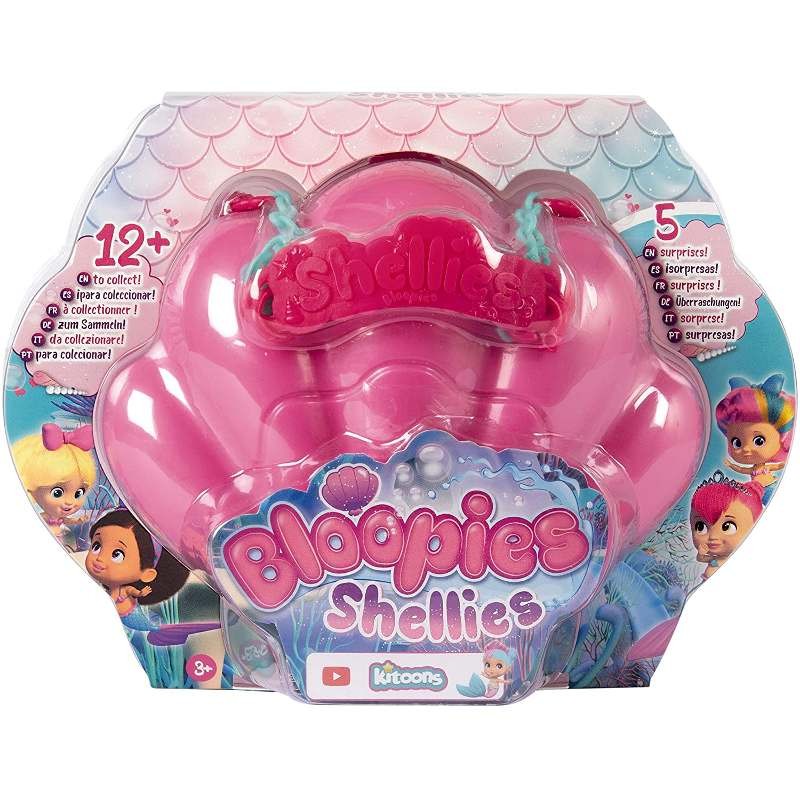 Кукла Русалочка IMC Toys Bloopies Shellies розовая