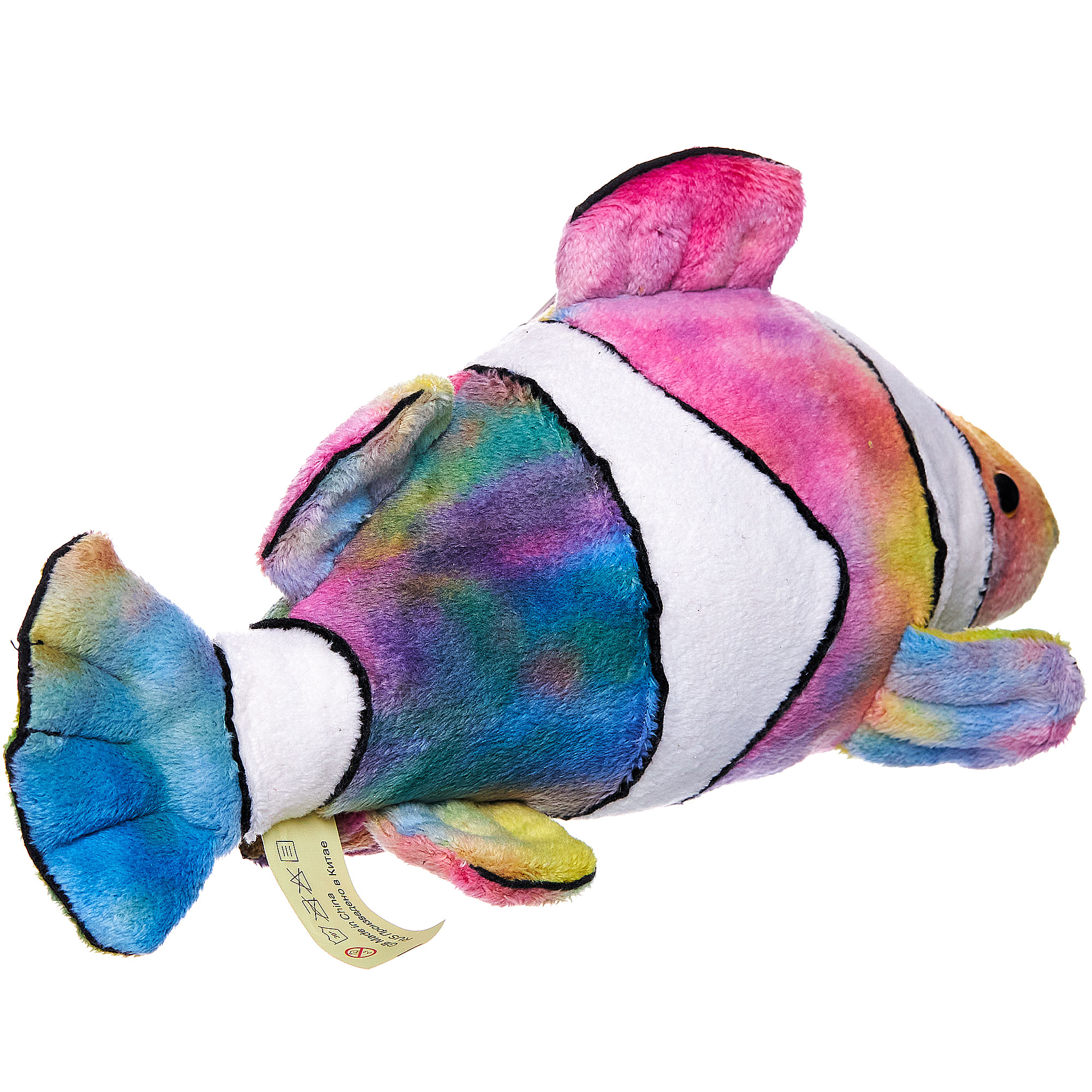 Купить игрушку рыбки. Мягкая игрушка рыба-клоун Спотти Devik. Мягкая игрушка рыбка. Рыба клоун игрушка. Розовая рыбка игрушка.