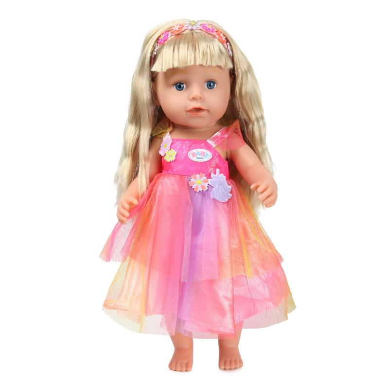 Кукла Zapf Creation Baby Born Soft Touch Сестричка в платье единорога 43 см