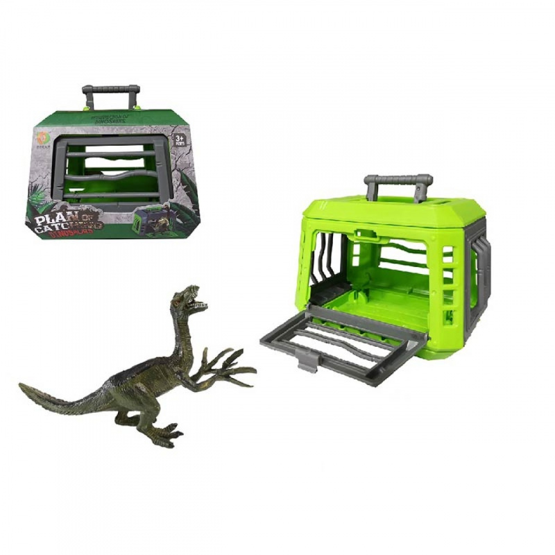 Игровой набор Динозавр в клетке Индораптор Plan of catching Dino