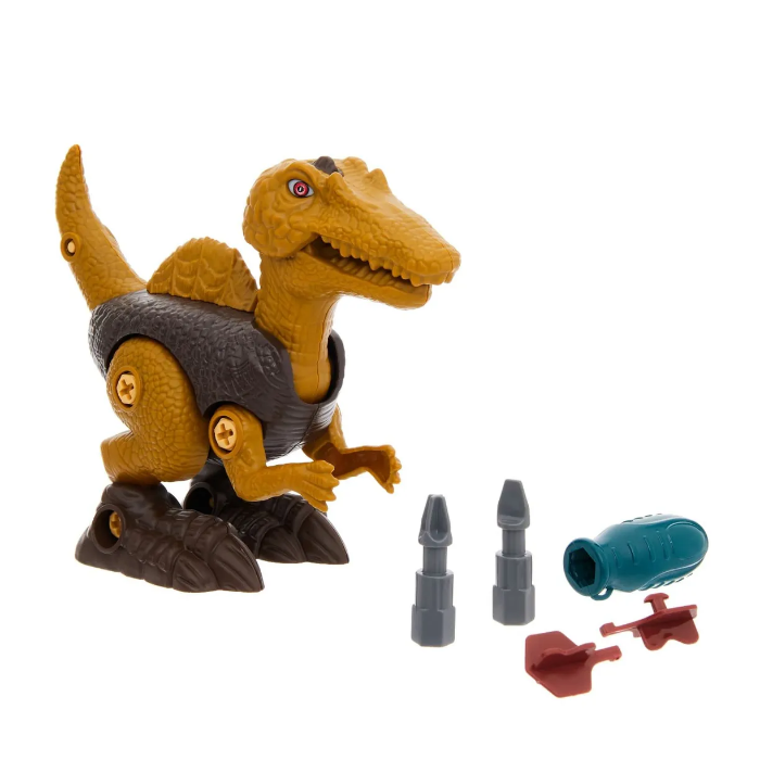 Конструктор Smart Динозавр Спинозавр с отвёрткой 