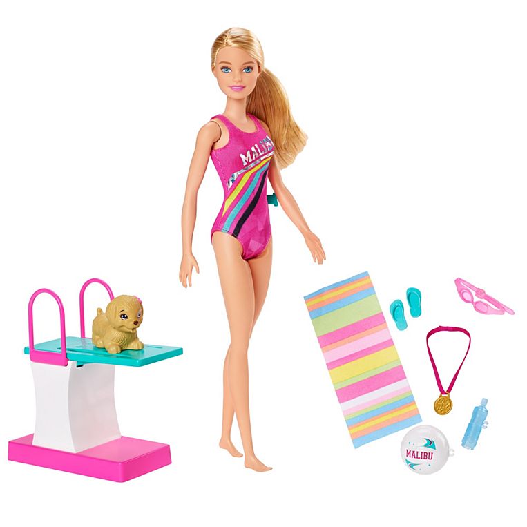 Игровой набор Barbie Чемпион по плаванию