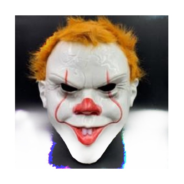 Маска карнавальная Halloween Злой Клоун