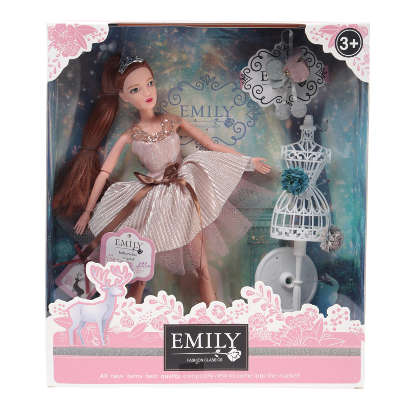 Кукла Эмили дизайнер модной одежды Emily коллекция Ванильное небо 28 см