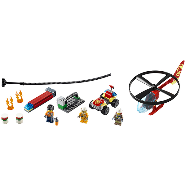 Конструктор LEGO City Пожарный спасательный вертолёт
