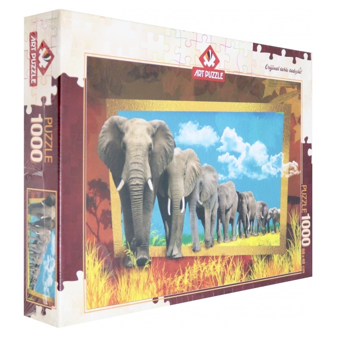 Пазл Слоны Art Puzzle 1000 деталей