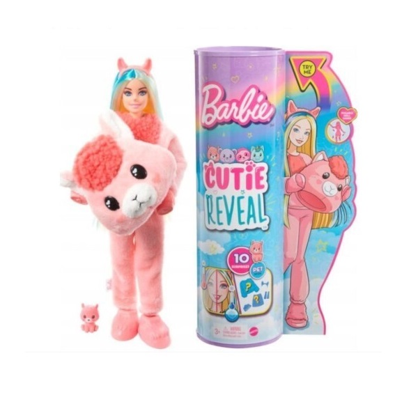Кукла Barbie Reveal Лама