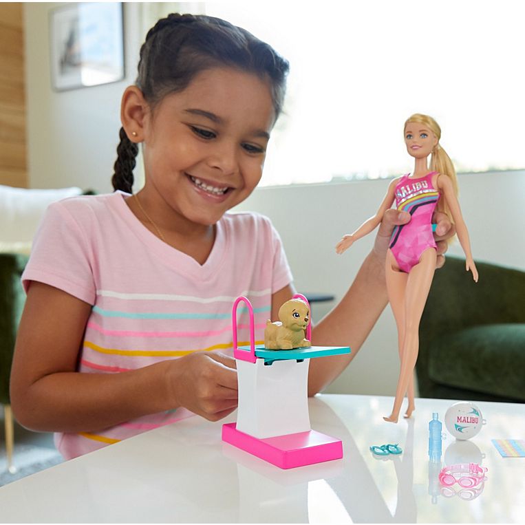 Игровой набор Barbie Чемпион по плаванию