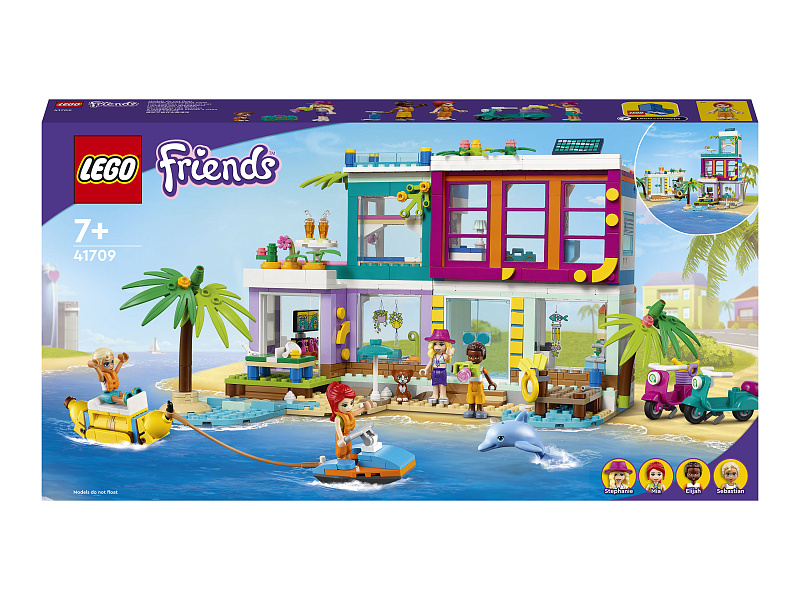 Конструктор LEGO Friends Пляжный дом для отдыха 41709