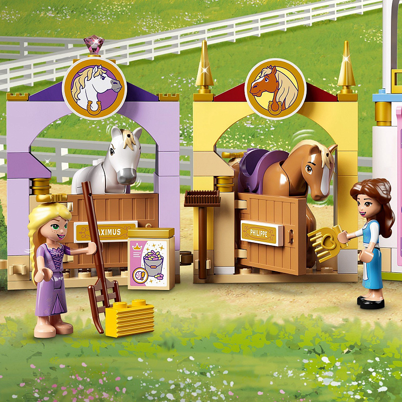 Конструктор LEGO Disney Princess Королевская конюшня Белль и Рапунцель