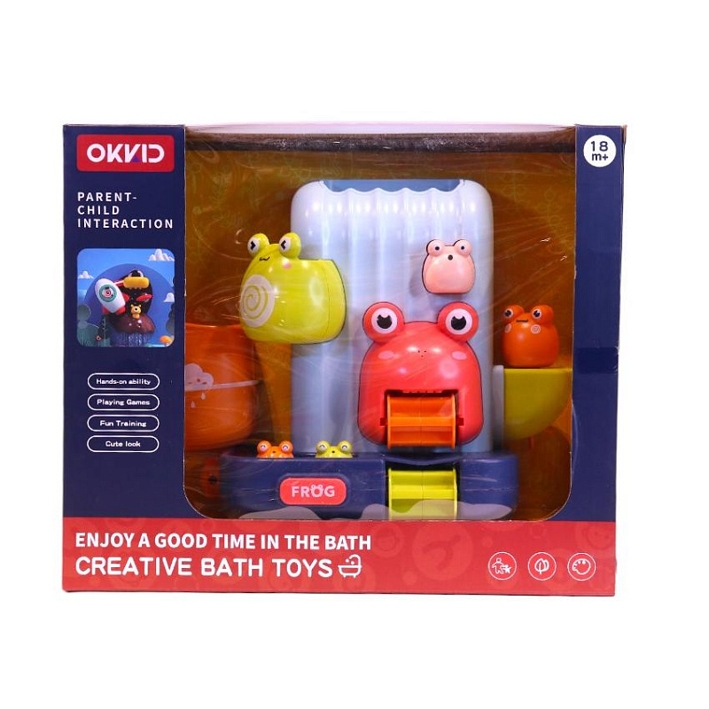 Игрушка для ванны Подводный мир OKKID на присосках