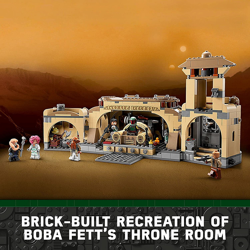 Конструктор LEGO Star Wars Тронный зал Бобы Фетта Boba Fett's Throne Room 732 детали