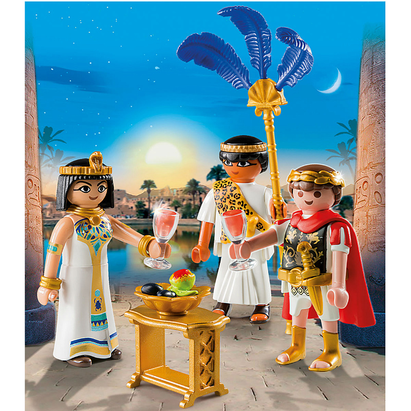 Конструктор Playmobil Римляне и Египтяне: Цезарь и Клеопатра