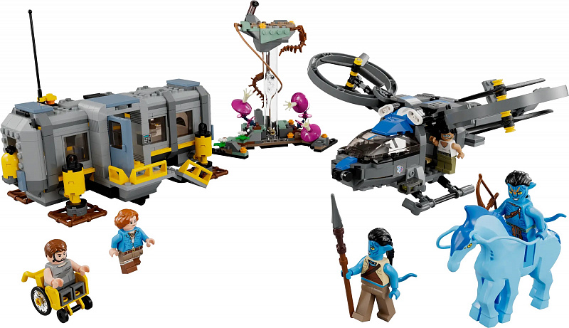 Конструктор LEGO Avatar Floating Mountains Site 26 and RDA Samson