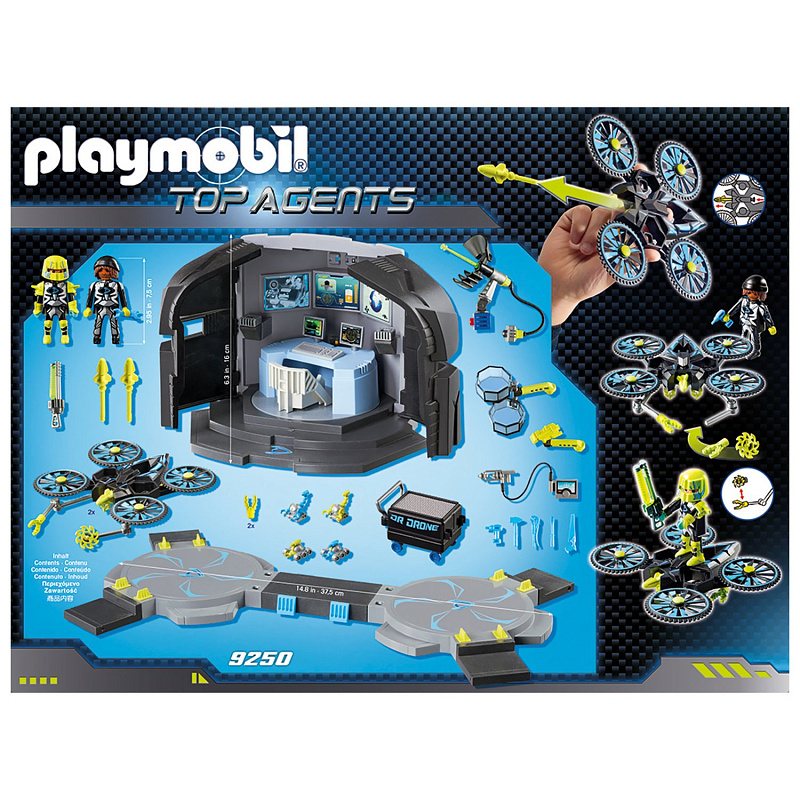 Конструктор Playmobil Командный пункт доктора Дрона