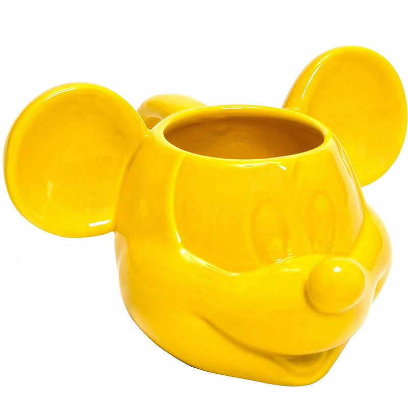 Кружка 3D Joy Toy Микки Маус желтая