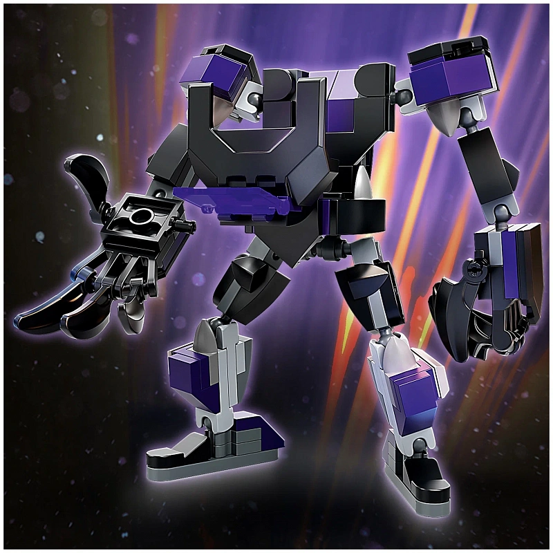 Конструктор LEGO Super Heroes Чёрная Пантера Робот Black Panther Mech Armor 124 элемента 