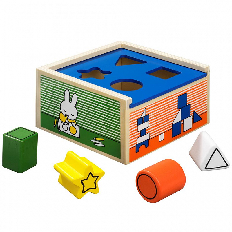 Набор для творчества Miffy кубики-сортер в коробке Miffy by Totum