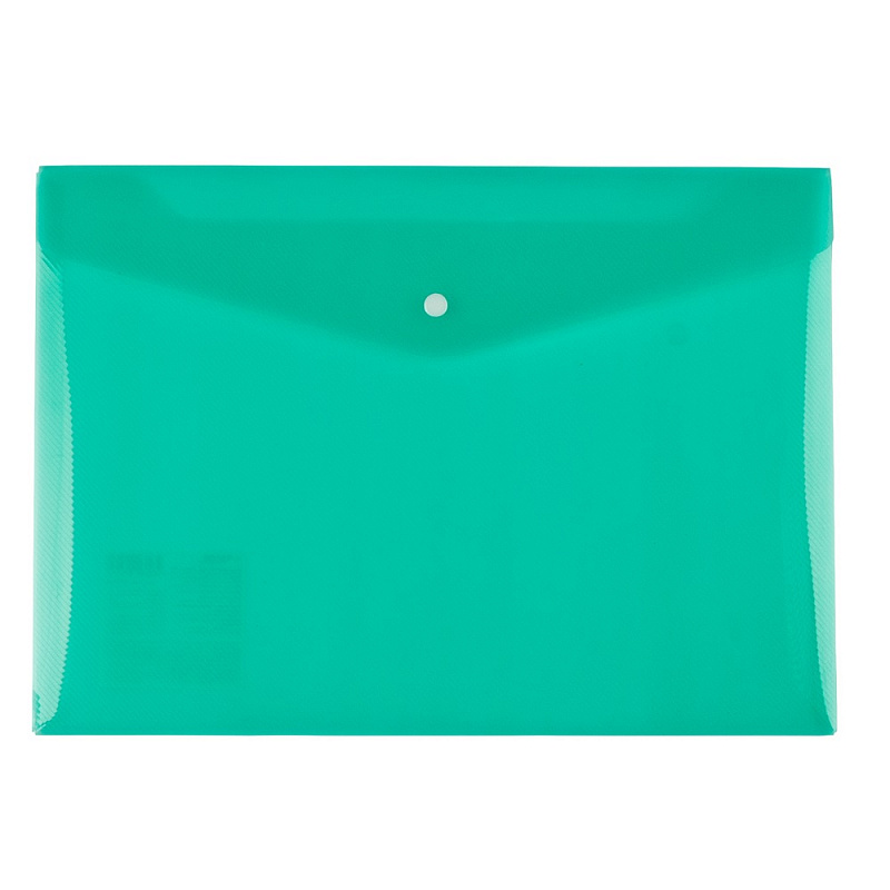 Папка-конверт с кнопкой Expert Compleate 120мк зелёная