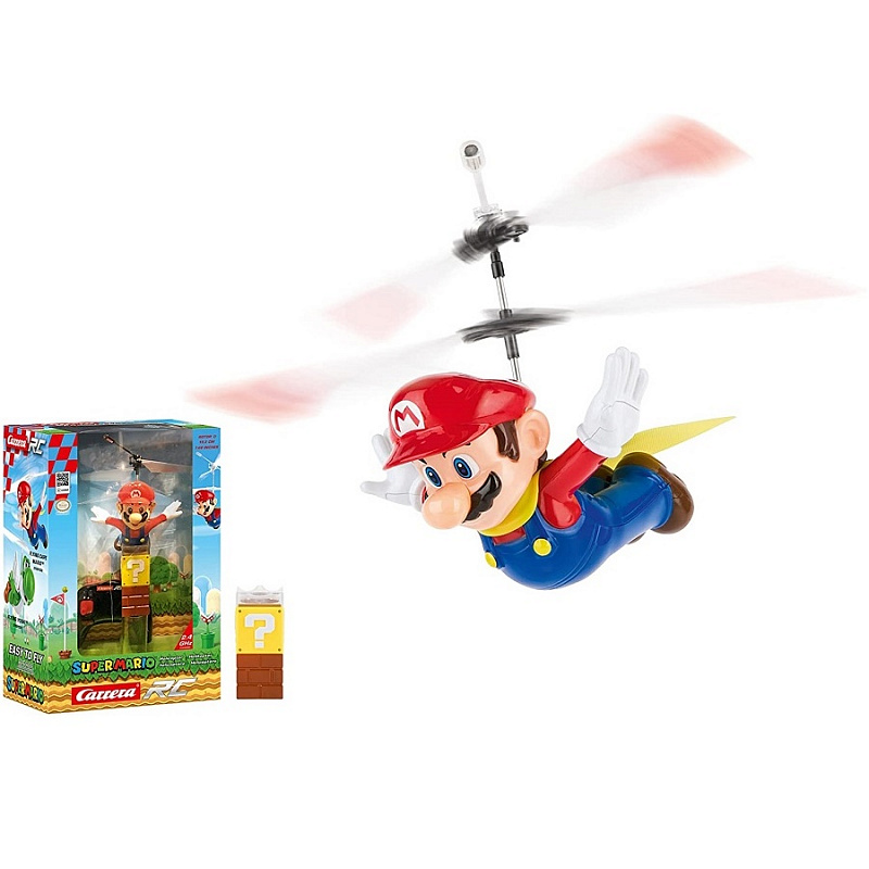Вертолёт на радиоуправлении Летающий Марио Carrera Super Mario