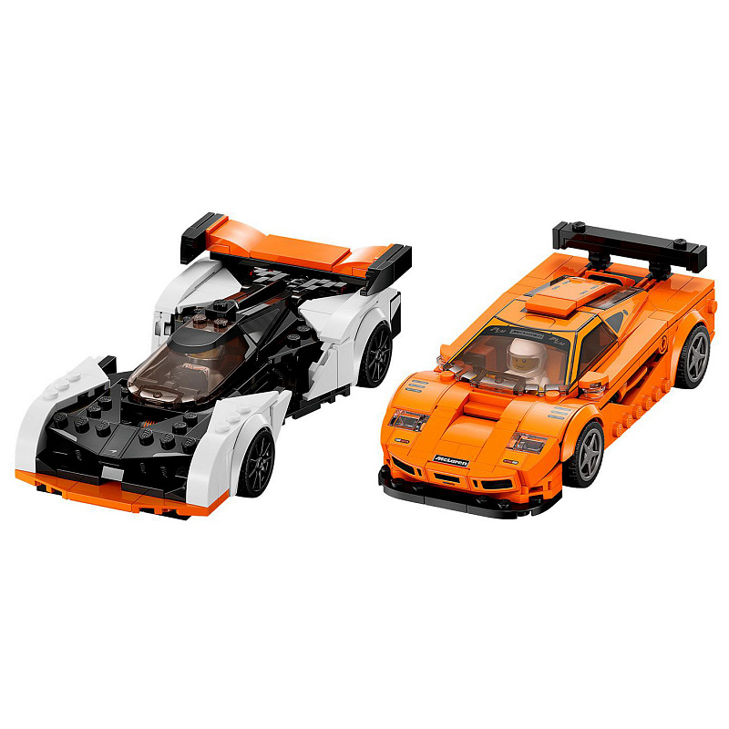 Конструктор LEGO Speed Champions Автомобили McLaren Solus GT &amp; McLaren F1 LM 581 элемент [Конструктор LEGO Speed Champions McLaren Solus GT & McLaren F1 LM]