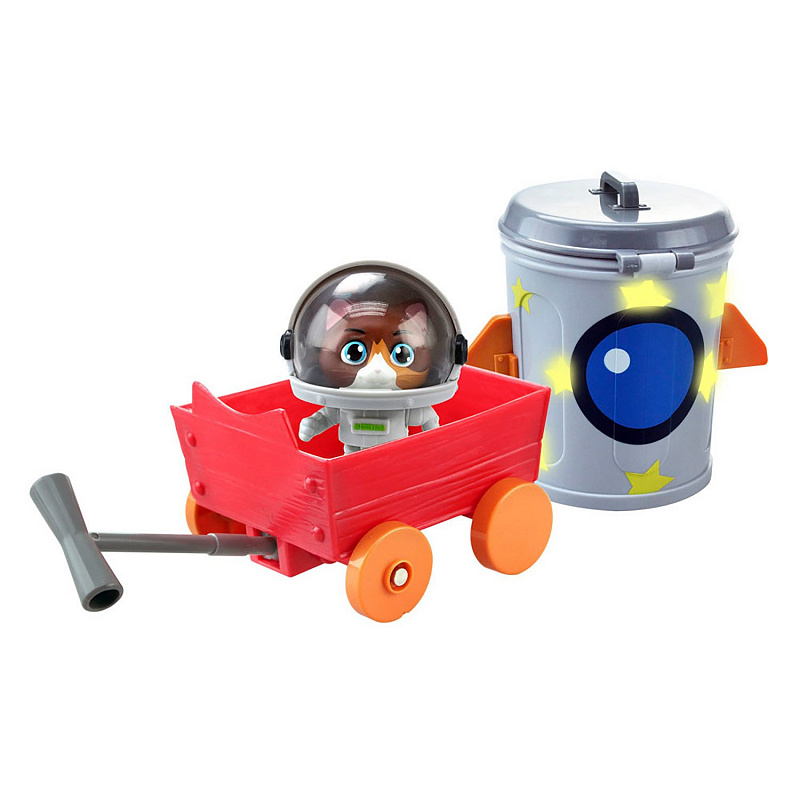 Игровой набор Космо с транспортным средством Rainbow 44 котёнка