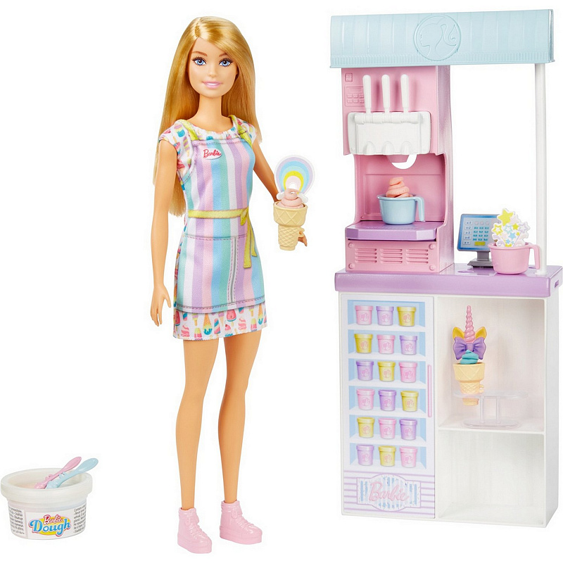 Игровой набор Магазин мороженого Barbie