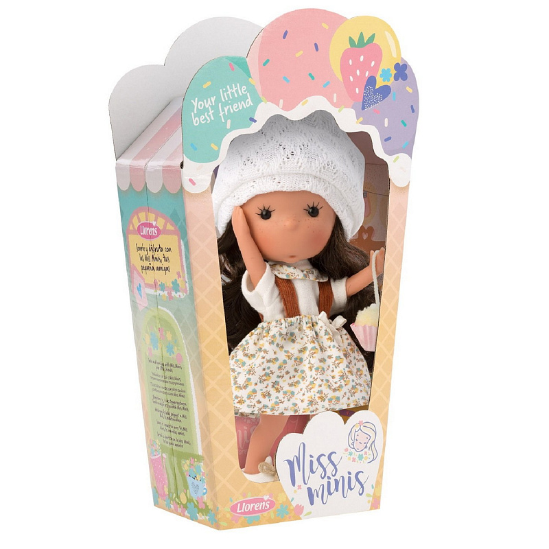 Кукла Миннис Мелена с кексом Llorens 26 см
