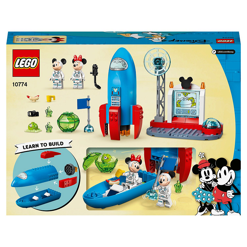 Конструктор LEGO Disney Космическая ракета Микки и Минни