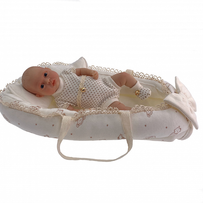 Кукла из силикона мальчик Baby Magic Manufactory 19 см