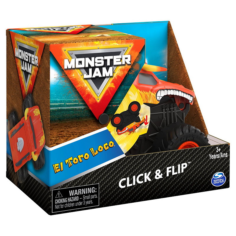Машинка инновационная Monster Jam 1:43 El Toro Loco Spin Master