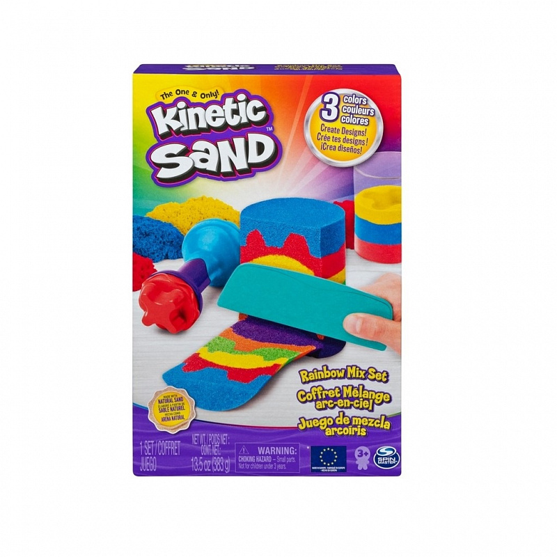 Набор кинетического песка Радуга Kinetic Sand