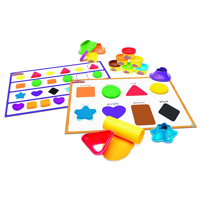 Набор пластилина Цвета и формы Play-Doh