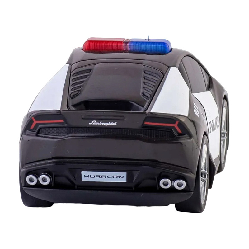 Машинка Police Lamborghini Huracan Bburago со светом и звуком