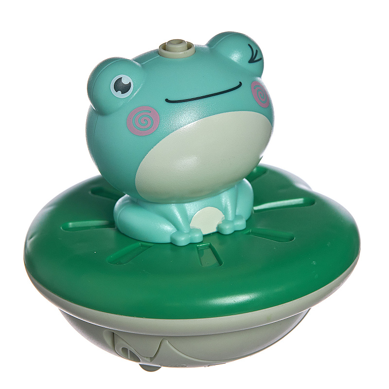 Игрушка для ванны Царевна Лягушка в коробке с 4 насадками и шариком