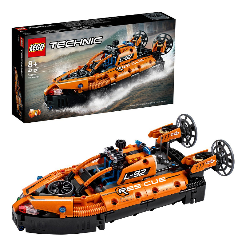 Конструктор LEGO Technic Спасательное судно на воздушной подушке