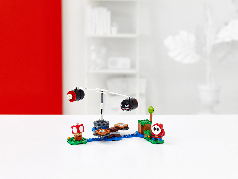 Конструктор LEGO Super Mario Огневой налёт Билла-банзай Дополнительный набор