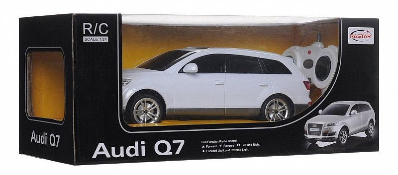 Машина на радиоуправлении 1:24 Audi Q7 27MHZ белый